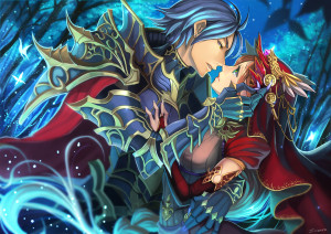 魔女と黒騎士完成